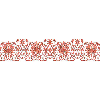 Elegant Embroidery Cutwork Design
