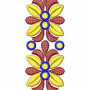 Elegant Flower Lace Embroidery Design 24637