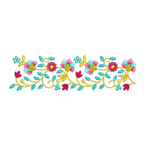 Embroidery Design For Cotton Umbrella