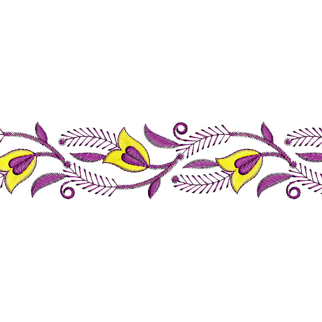 Embroidery Design For Japani Waist Belt