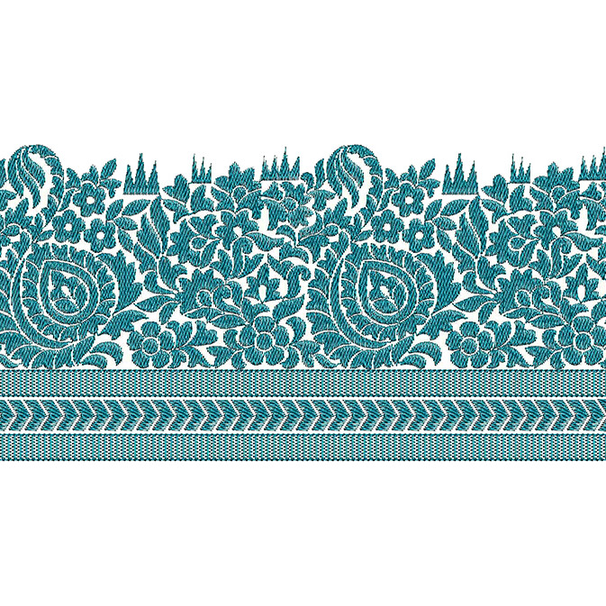 Embroidery Design For Kebaya