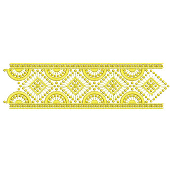 Embroidery Design For Muffler