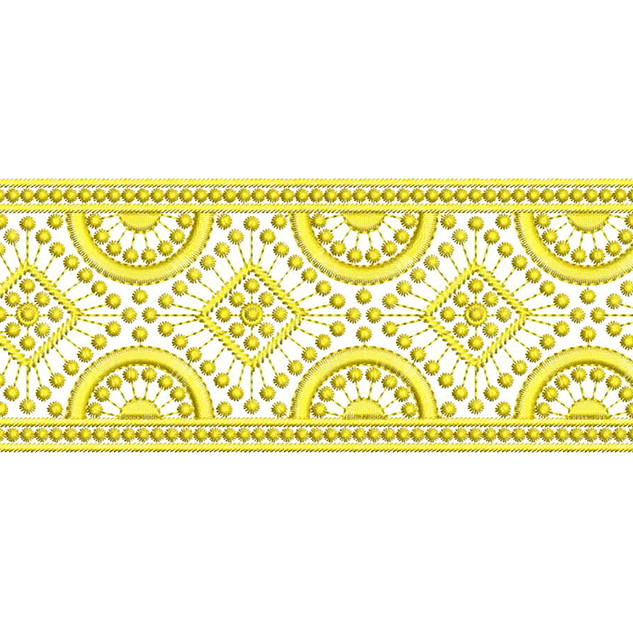 Embroidery Design For Muffler