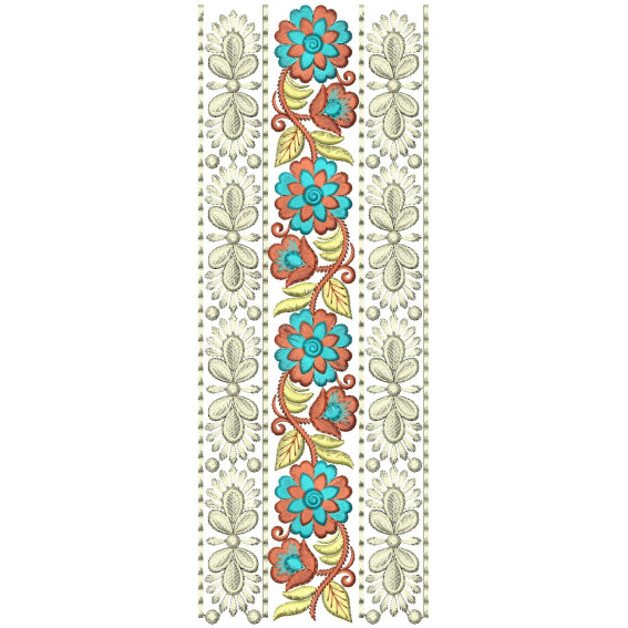 Embroidery Designs For Saree Border 26240