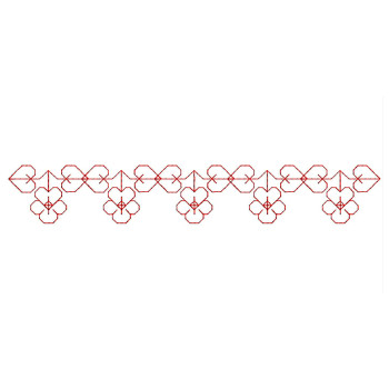 Embroidery Flower Simple