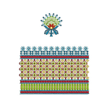 Embroidery For Ukranian Sorochka