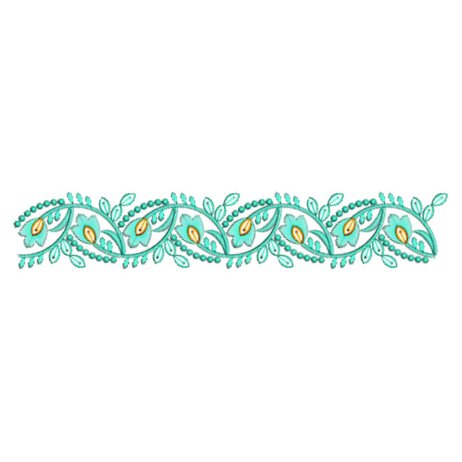 Embroidery Lace For Cotton Dobby Straight Kurta