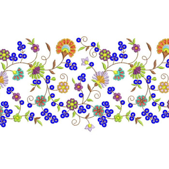 Embroidery Lace For Kids Choli