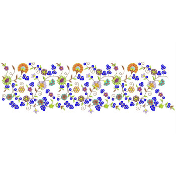 Embroidery Lace For Kids Choli