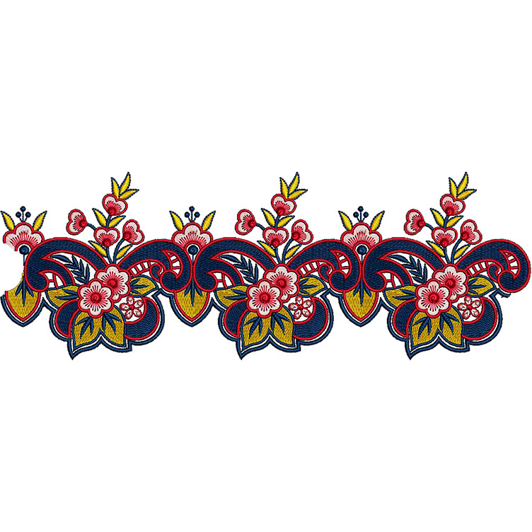 Embroidery Lace For Net Fabrics