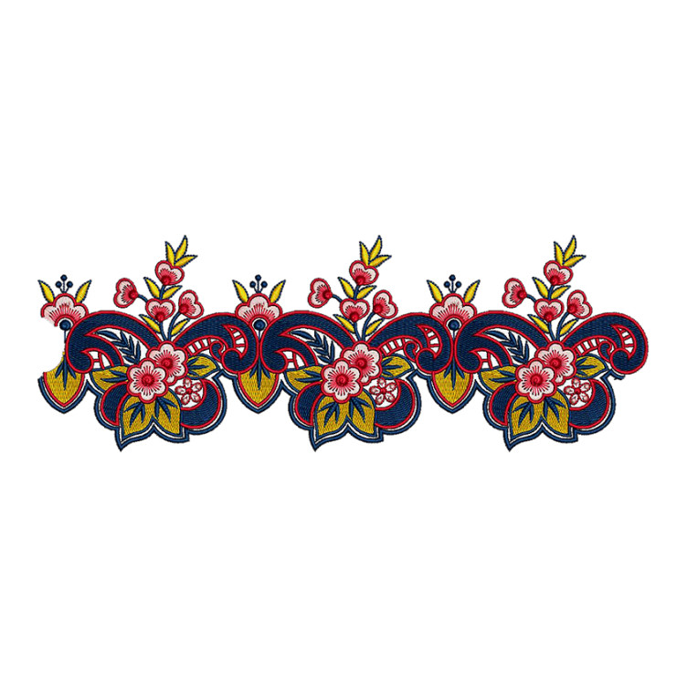 Embroidery Lace For Net Fabrics