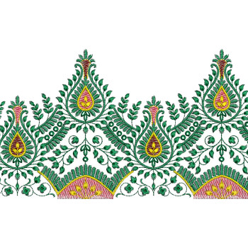 Endless Border Embroidery Design