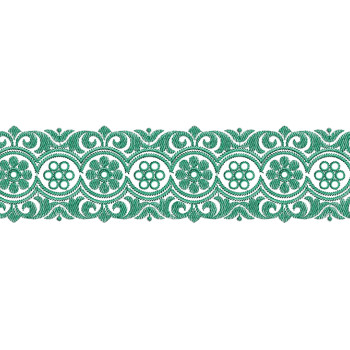 Ethnic Geometric Embroidery Pattern
