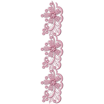 Exquisite Venise Lace Embroidery Design 25184