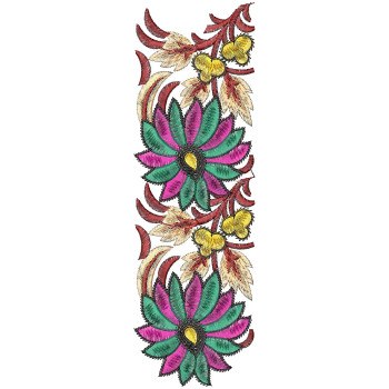 Floral Design | Border Lace Brocade