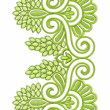 Flower Bokeey Lace Embroidery Designs 25547