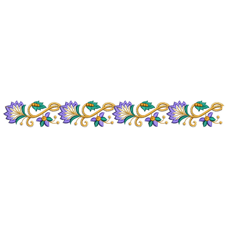 Flower Embroidery For Pillowcases