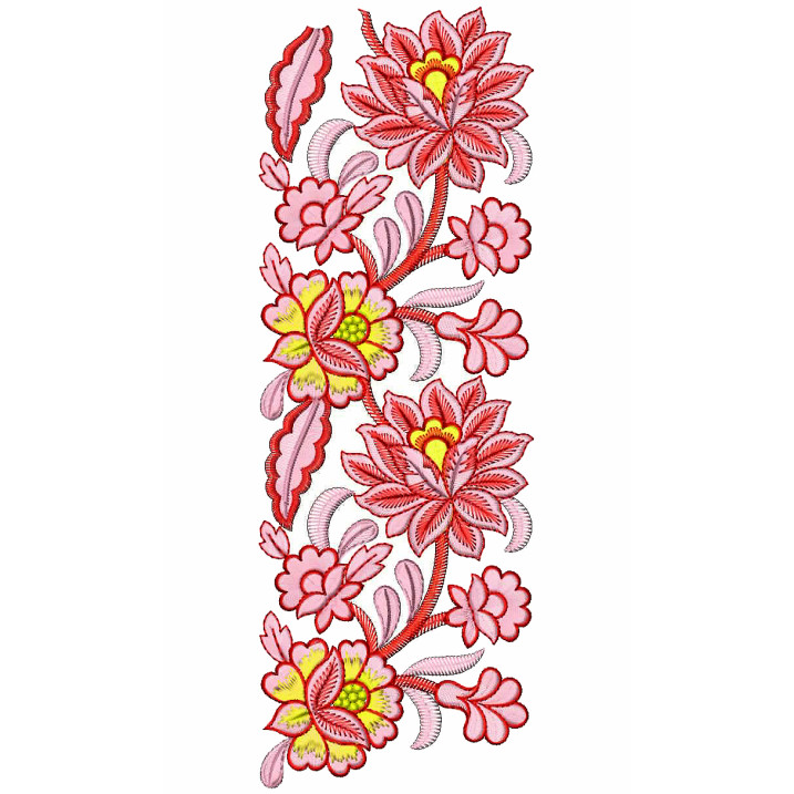 Flowers Lace Embroidery Designs 25519