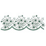 Green Embroidery Lace For Cutwork