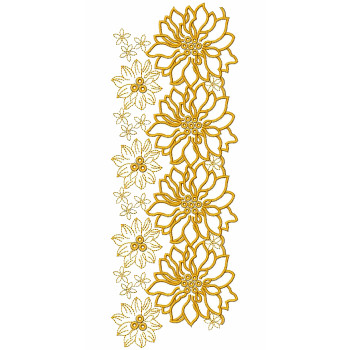 Machine Embroidery Lace Trim Designs 25645