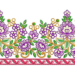 Hungarian Embroidery For Folk Dress