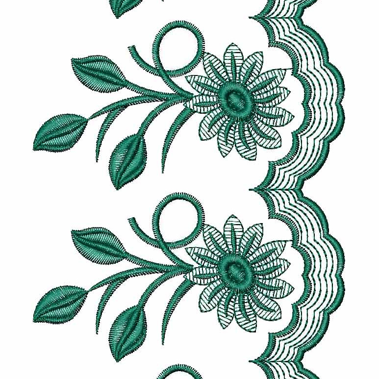 Infinity Lace Embroidery Design 26218