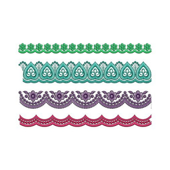 Cutwork Embroidery For Hem Dresses