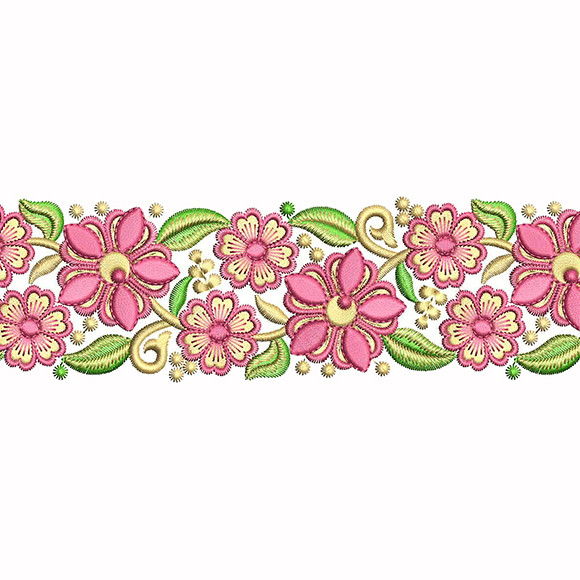 Japanese Flower Embroidery