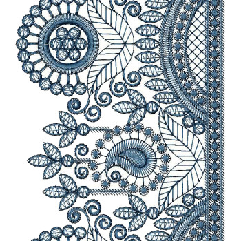Lace Border Embroidery Designs 25887