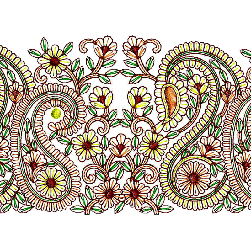 Kashmiri Embroidery Bed Cover