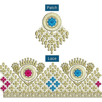 Kashmiri Embroidery Lace Design For Suits