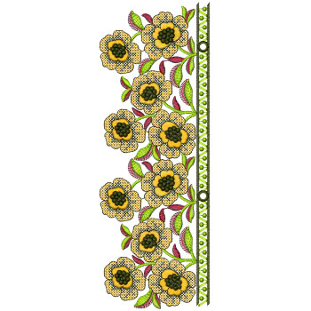 Lace Machine Embroidery Design 26187