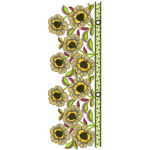 Lace Machine Embroidery Design 26187