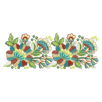 Latest Border Embroidery Abaya Design