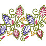 Leaf Vine Lace Embroidery