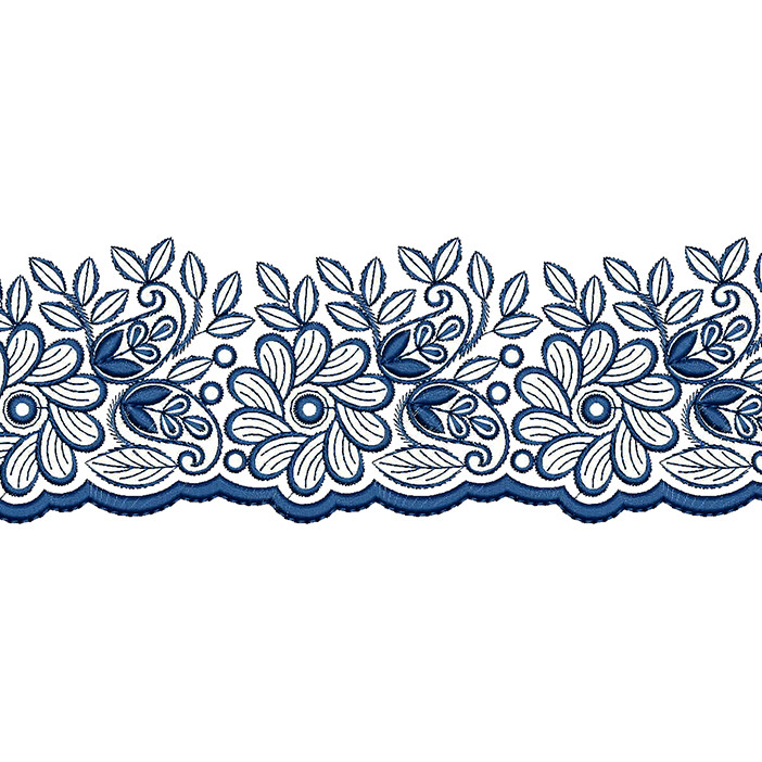 Machine Embroidery Cutwork Lace Pattern