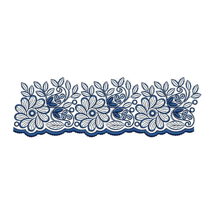 Machine Embroidery Cutwork Lace Pattern