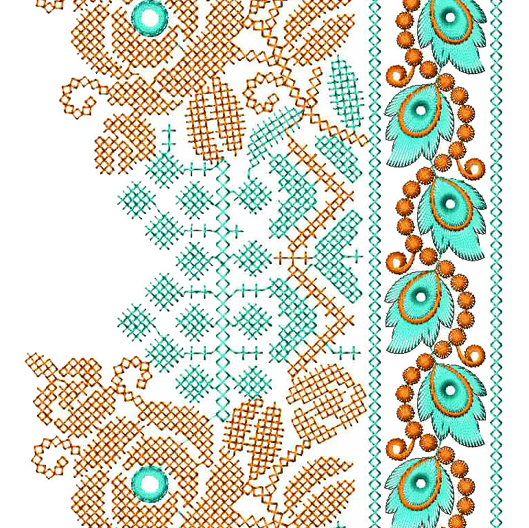 Mirror Work Embroidery Designs 26211