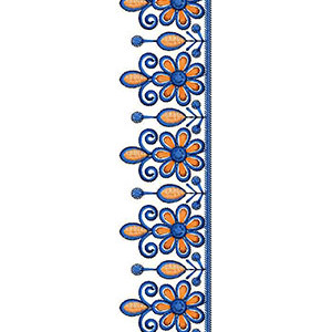 Open Work Lace Border Design 24742