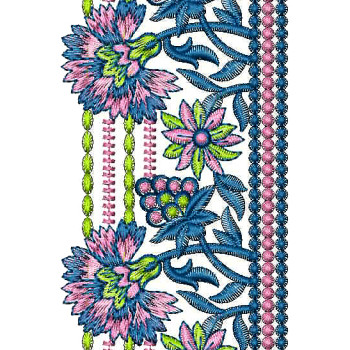 Saree Lace Embroidery Design 26148