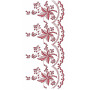 Scarf Cut Work Machine Embroidery Designs 25646