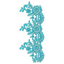 Scarves Scarf Cutwork Lace Embroidery Design DST 25607