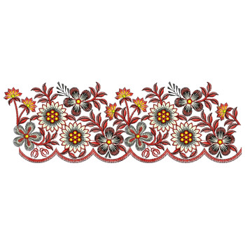 Machine Embroidery Cutwork Lace