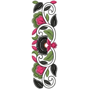 Sequins Embroidery Lace Design 25888