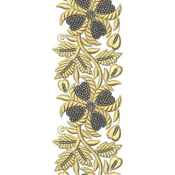 Sequins Lace Embroidery Designs 25520