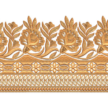 Simple Border Embroidery Design