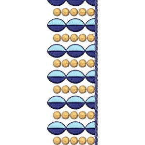 Stitching Lace Embroidery Design 24631