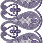 Stylist Cut Work Embroidery Design 25199