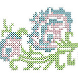 Table Cloth Cross Stitch Embroidery Lace