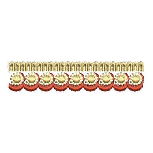 Table Lines Embroidery Lace